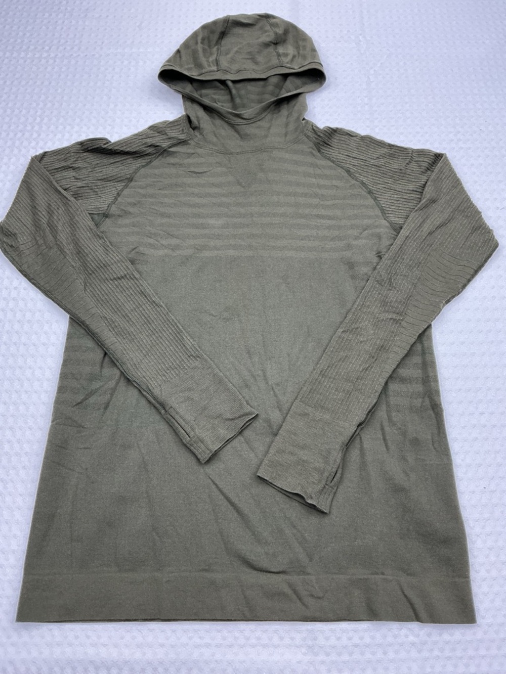 lululemon athletica Men's Turtleneck Hoodie in Olive
